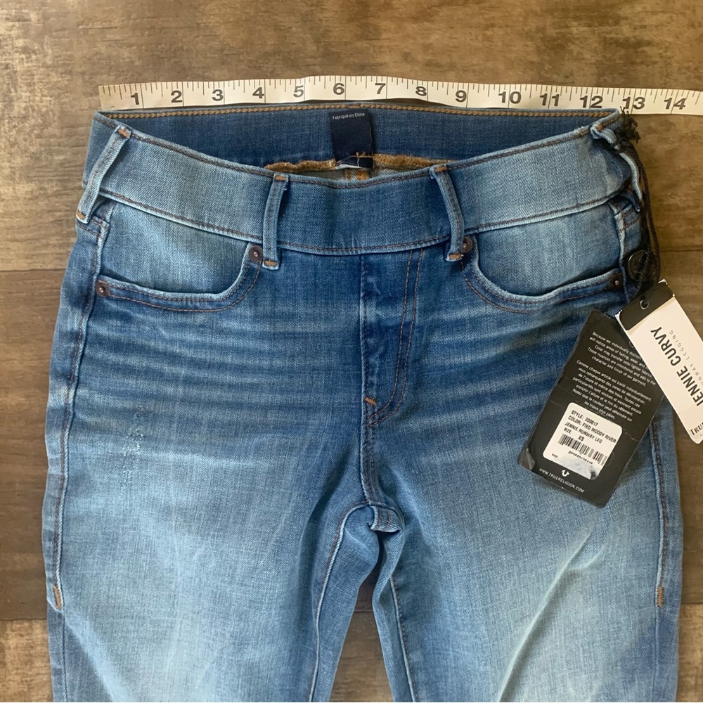 True Religion pull on jeggings Jenny Curvy - Picture 8 of 11
